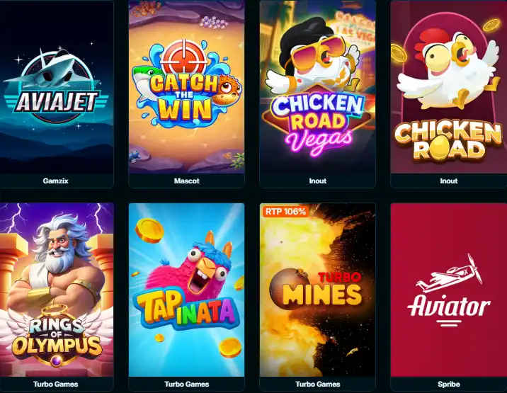 tiffanyluck casino mini games